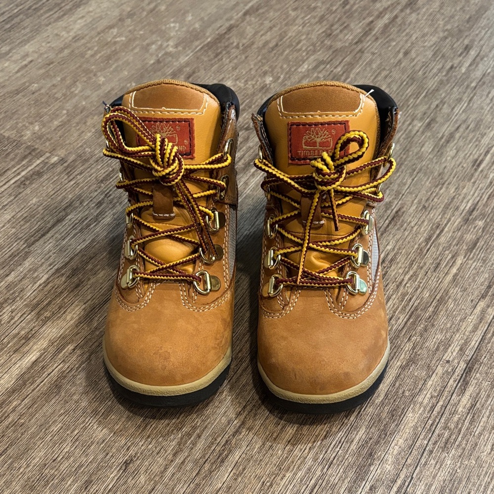 Timberland Kids Brown Lace-Up Boots